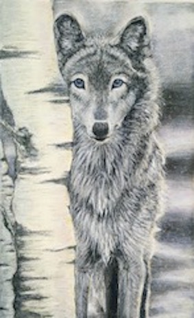Soul Art Krafttier Wolf